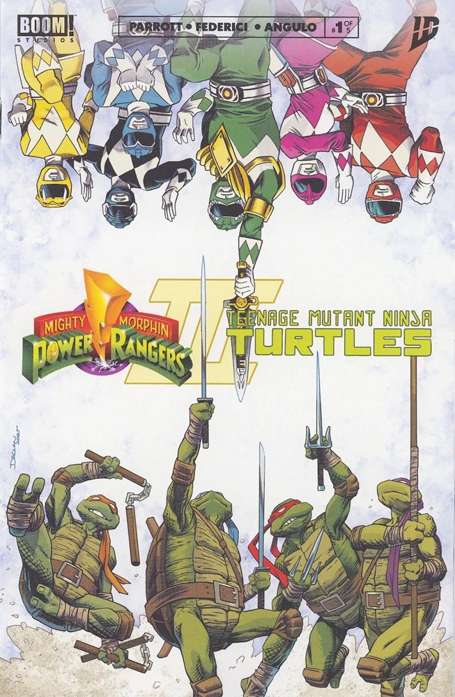 MIGHTY MORPHIN POWER RANGERS / TEENAGE MUTANT NINJA TURTLES III #1-FOC