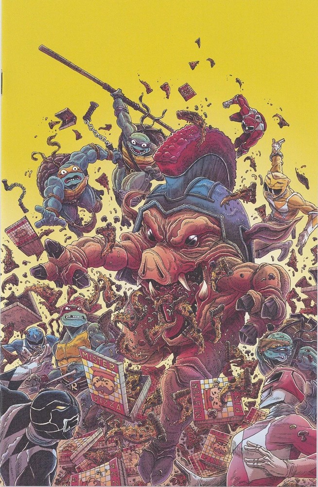 MIGHTY MORPHIN POWER RANGERS / TEENAGE MUTANT NINJA TURTLES III #1-RI-C