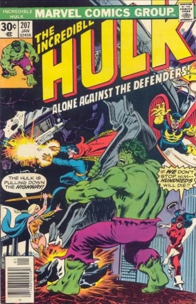 THE INCREDIBLE HULK #207