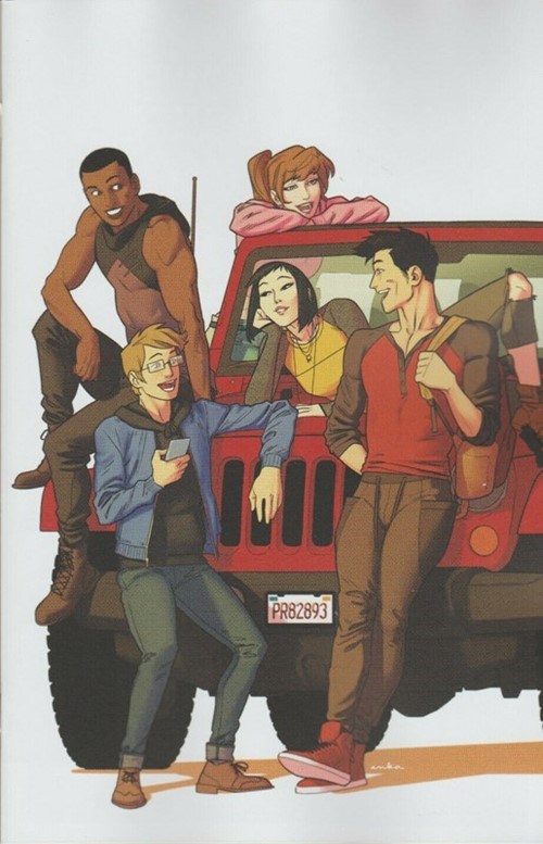 SABAN'S GO GO POWER RANGERS: FOREVER RANGERS #1B