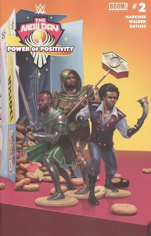 WWE THE NEW DAY: POWER OF POSITIVITY #2B