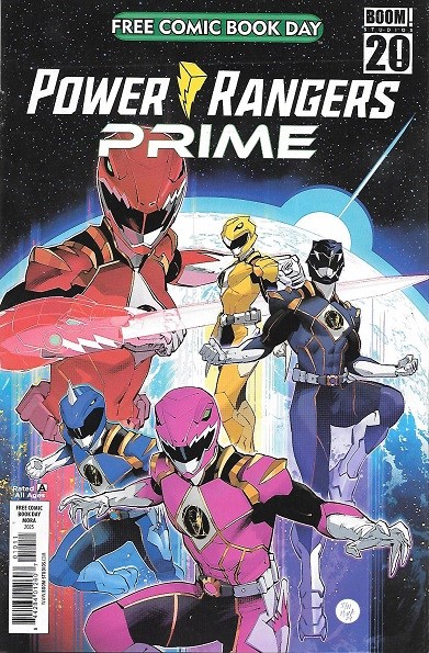 FCBD 2025: POWER RANGERS / VR TROOPERS #1