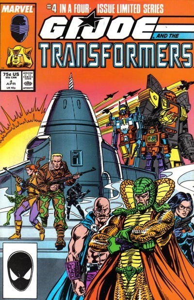 G.I. JOE AND THE TRANSFORMERS #4