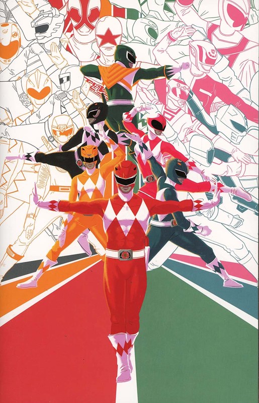 MIGHTY MORPHIN POWER RANGERS 2018 ANNUAL #1-RI-B