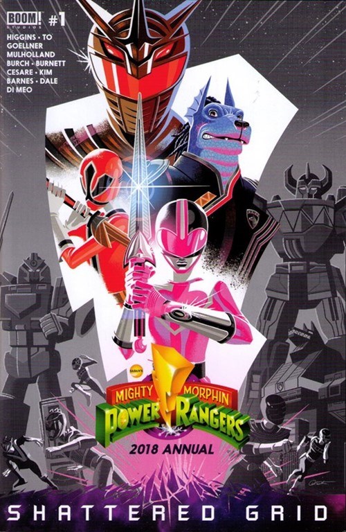 MIGHTY MORPHIN POWER RANGERS 2018 ANNUAL #1-2nd