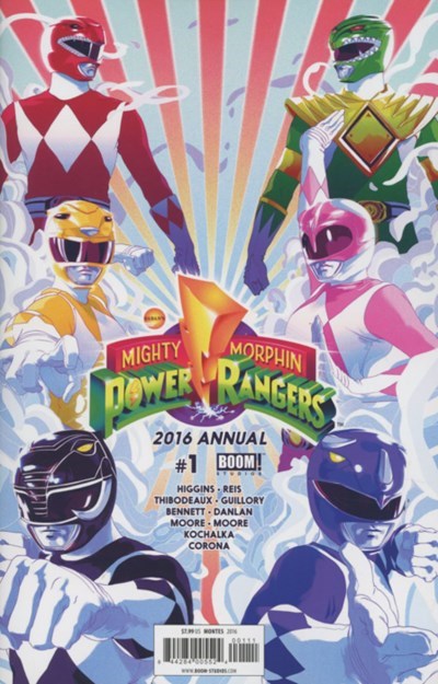 MIGHTY MORPHIN POWER RANGERS 2016 ANNUAL #1
