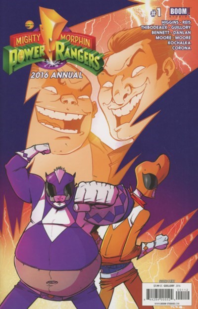 MIGHTY MORPHIN POWER RANGERS 2016 ANNUAL #1-2nd