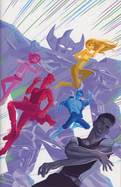 MIGHTY MORPHIN POWER RANGERS 2017 ANNUAL #1-RI-B