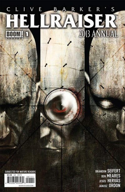 CLIVE BARKER'S HELLRAISER 2013 ANNUAL #1