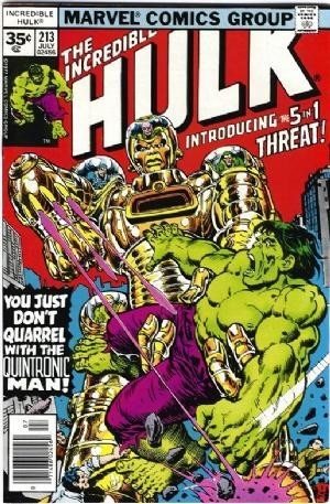 THE INCREDIBLE HULK #213B