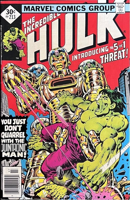 THE INCREDIBLE HULK #213C
