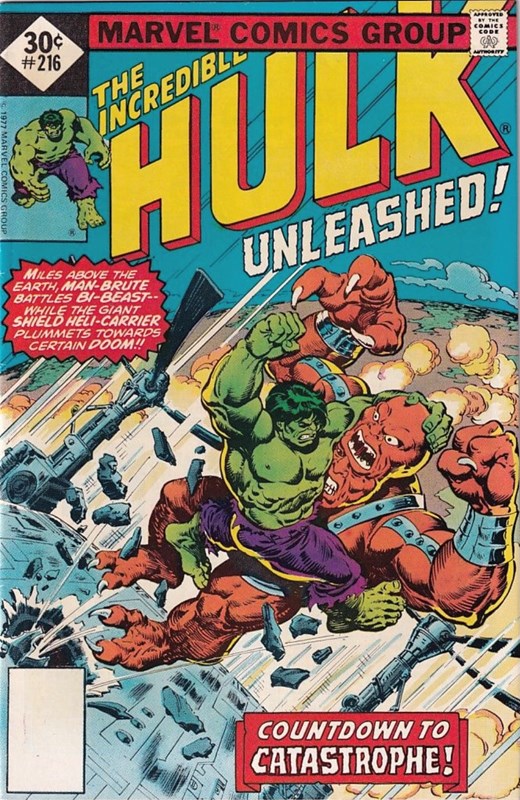 THE INCREDIBLE HULK #216C