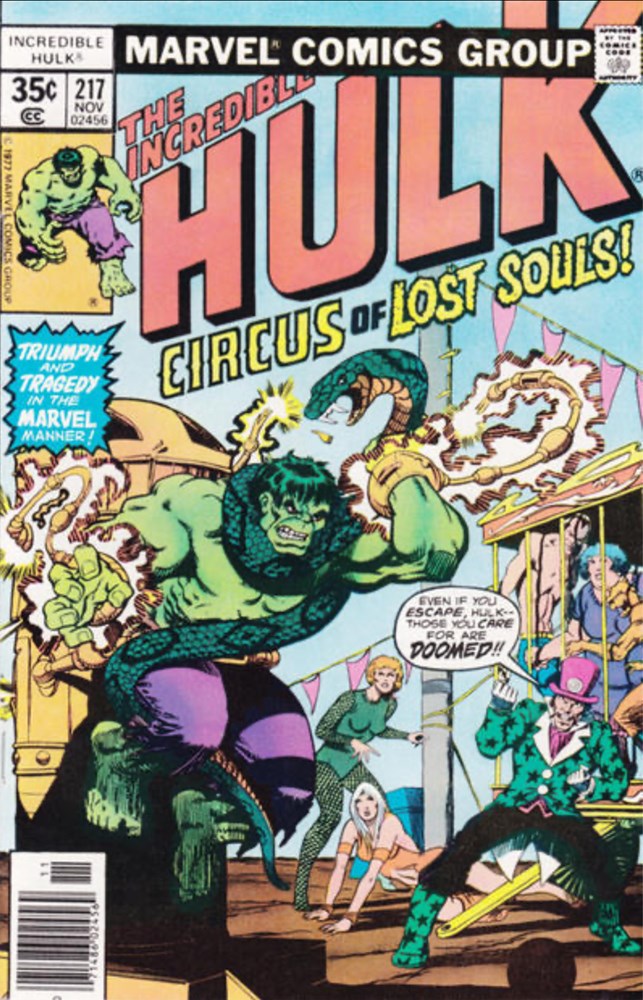 THE INCREDIBLE HULK #217