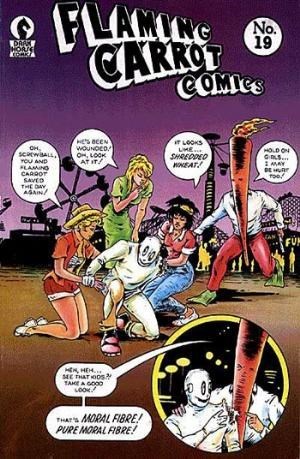 FLAMING CARROT COMICS #19