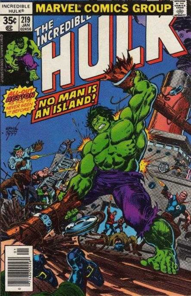 THE INCREDIBLE HULK #219
