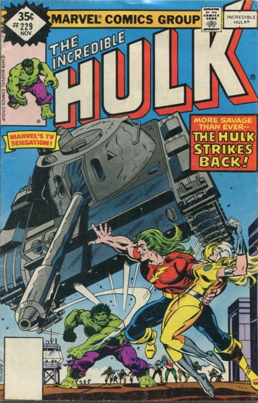 THE INCREDIBLE HULK #229B
