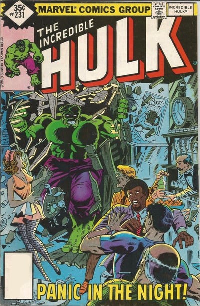 THE INCREDIBLE HULK #231B