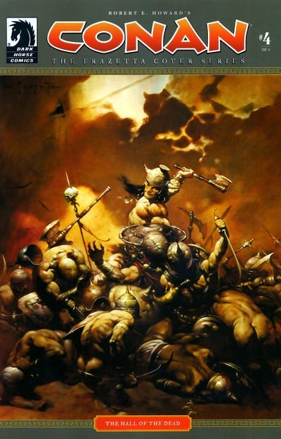 CONAN: THE FRAZETTA COVER SERIES #4