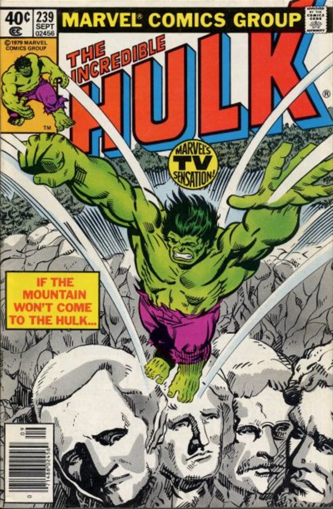 THE INCREDIBLE HULK #239B