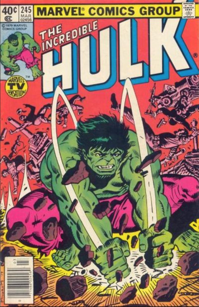 THE INCREDIBLE HULK #245B