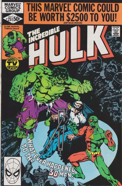 THE INCREDIBLE HULK #251