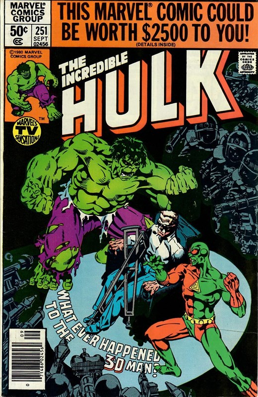THE INCREDIBLE HULK #251-MJ