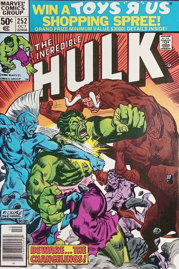 THE INCREDIBLE HULK #252B