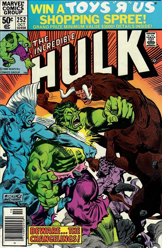 THE INCREDIBLE HULK #252-MJ