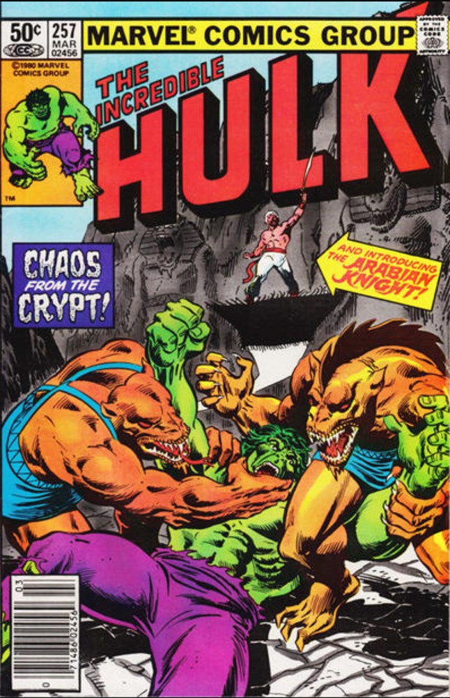 THE INCREDIBLE HULK #257B