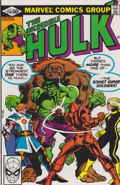 THE INCREDIBLE HULK #258