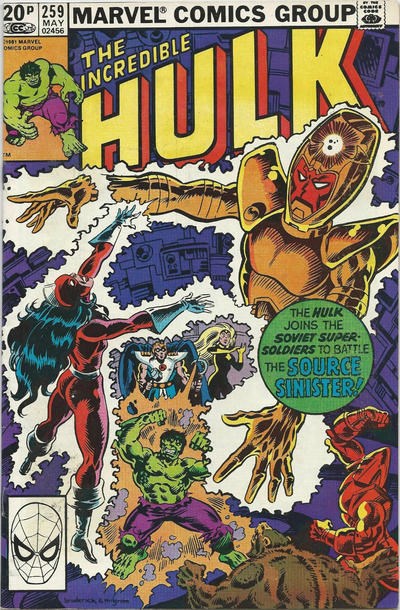 THE INCREDIBLE HULK #259C