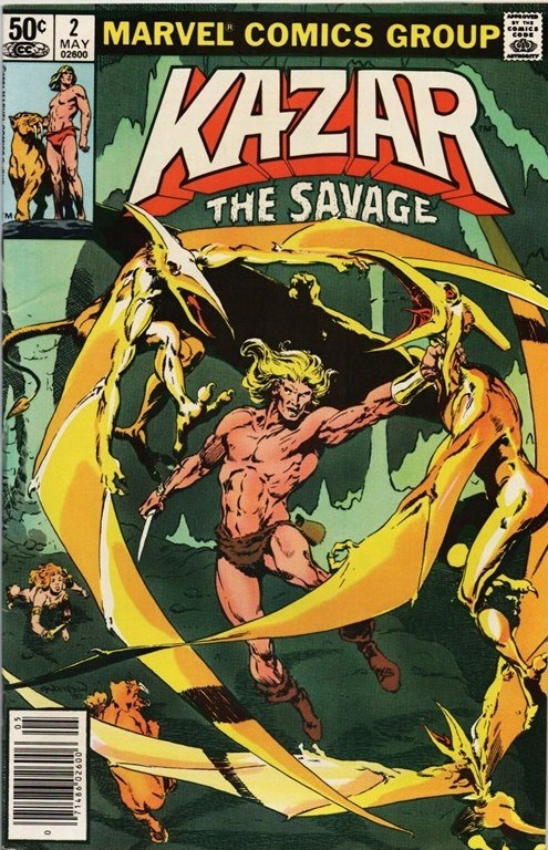 KA-ZAR THE SAVAGE #2B