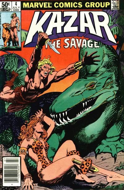 KA-ZAR THE SAVAGE #4B
