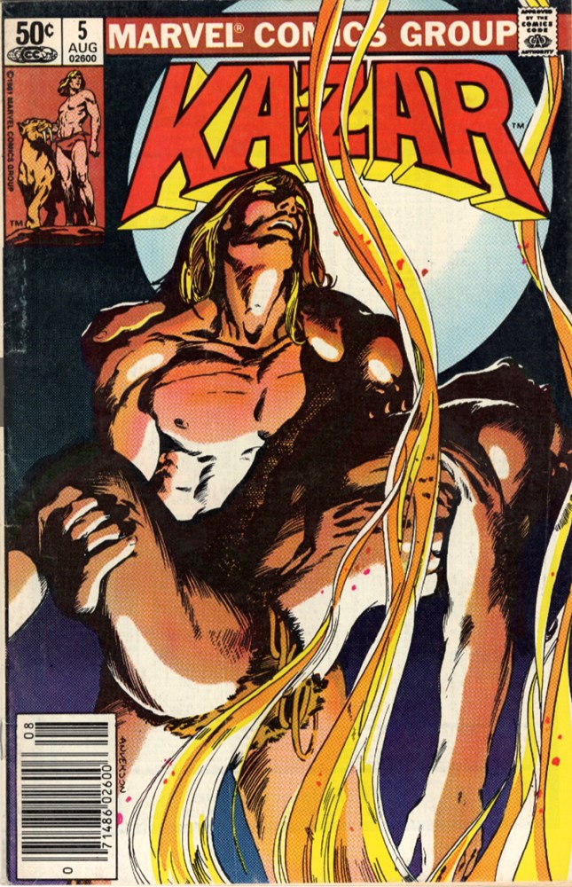 KA-ZAR THE SAVAGE #5B