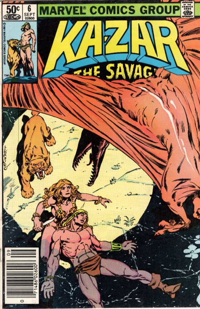 KA-ZAR THE SAVAGE #6B