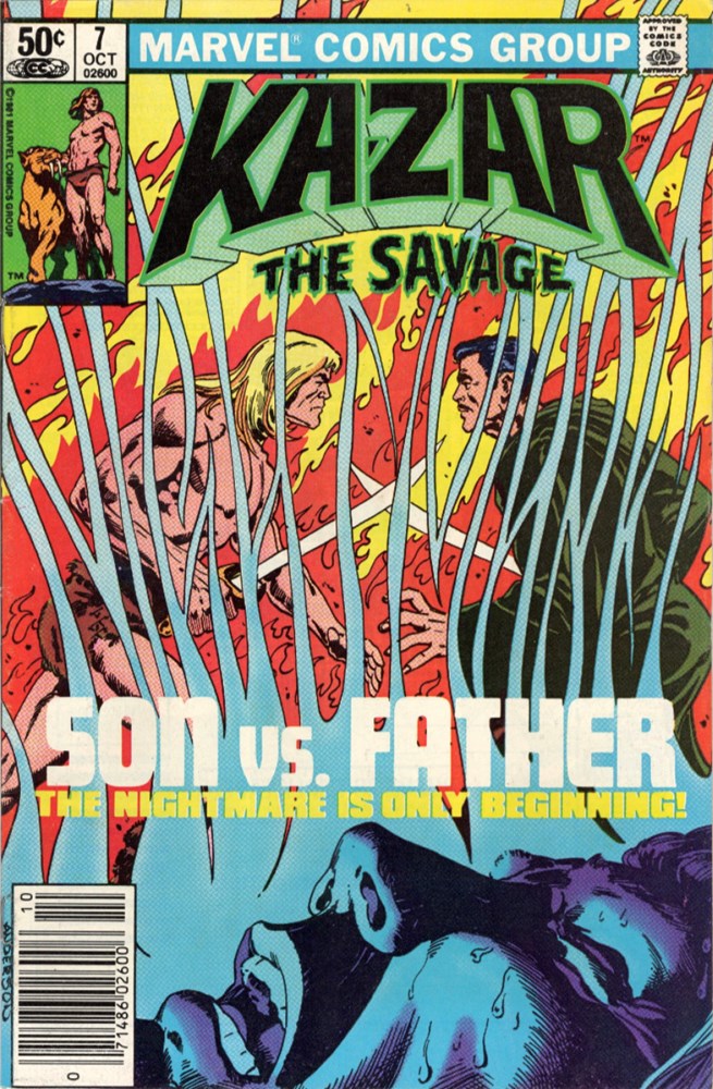KA-ZAR THE SAVAGE #7B