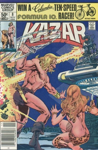 KA-ZAR THE SAVAGE #8B