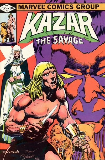 KA-ZAR THE SAVAGE #11