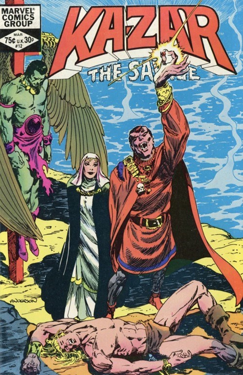 KA-ZAR THE SAVAGE #12B