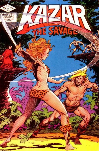 KA-ZAR THE SAVAGE #15
