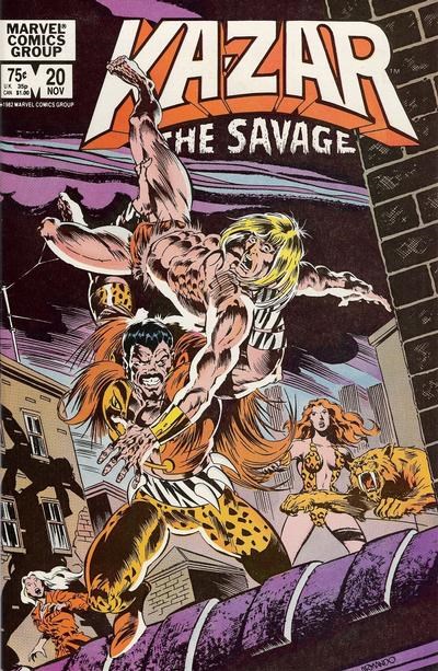 KA-ZAR THE SAVAGE #20