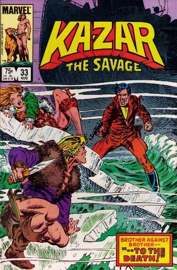 KA-ZAR THE SAVAGE #33