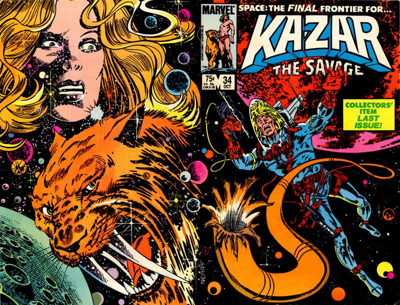 KA-ZAR THE SAVAGE #34