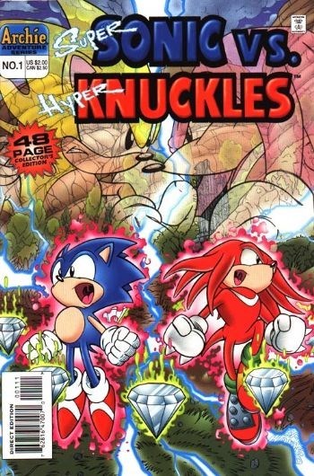 Archie SUPER SONIC VS. HYPER KNUCKLES
