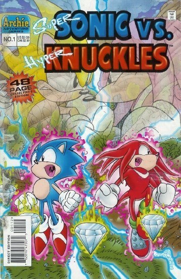 Archie SUPER SONIC VS. HYPER KNUCKLES