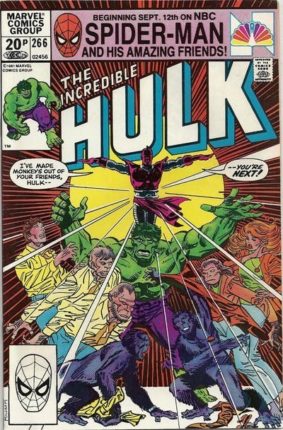 THE INCREDIBLE HULK #266C