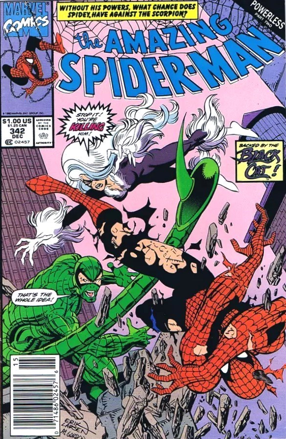 THE AMAZING SPIDER-MAN #342B