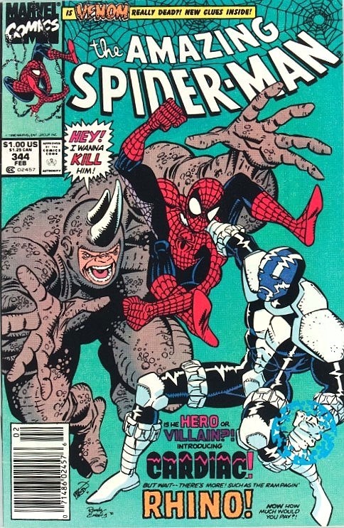 THE AMAZING SPIDER-MAN #344B