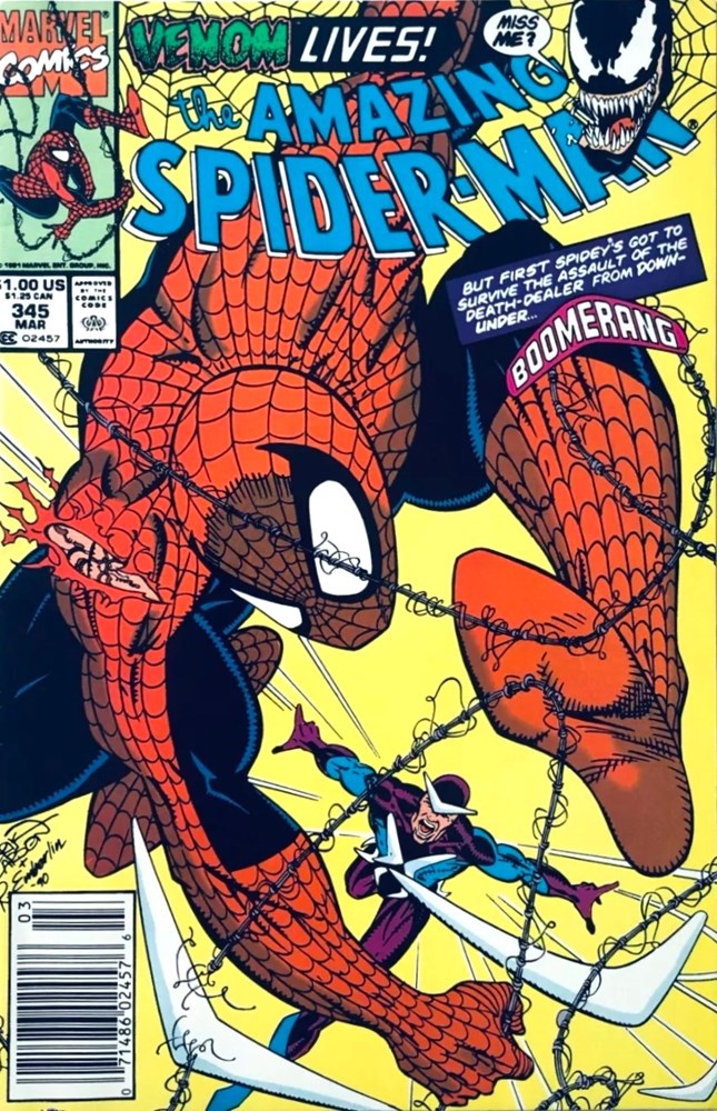 THE AMAZING SPIDER-MAN #345B