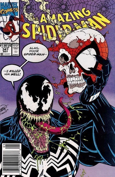 THE AMAZING SPIDER-MAN #347-MJ